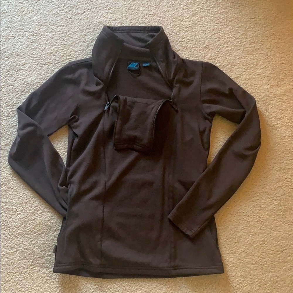 Eastern Mountain Sporta brown long sleeve.